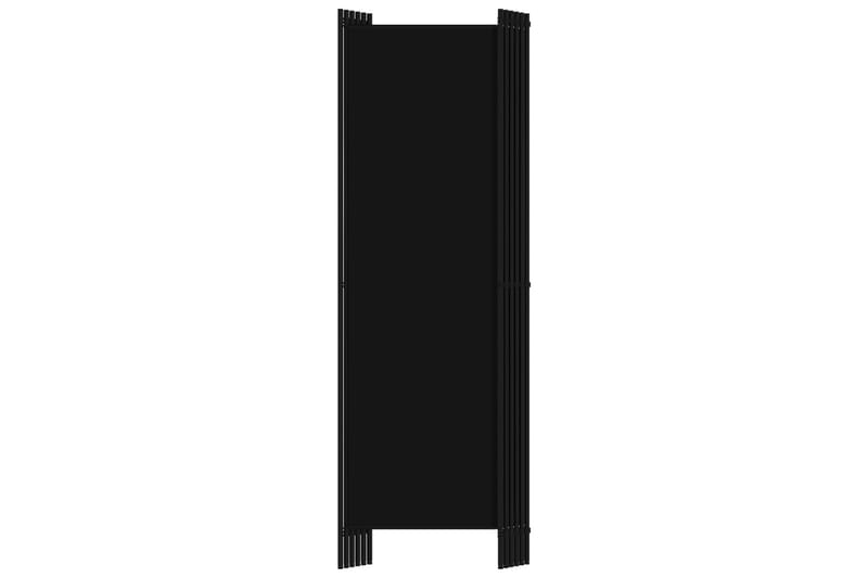 Rumsavdelare 6 paneler svart 300x180 cm - Svart - Inredning & dekor - Dekor & inredningsdetaljer - Rumsavdelare