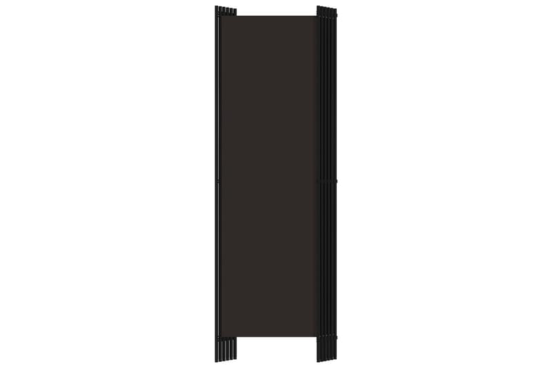 Rumsavdelare 6 paneler brun 300x180 cm - Brun - Inredning & dekor - Dekor & inredningsdetaljer - Rumsavdelare