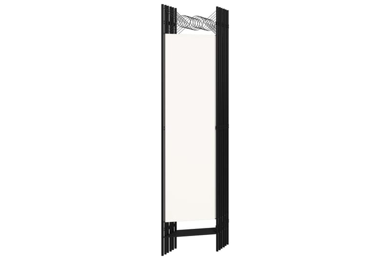 Rumsavdelare 6 paneler gräddvit 240x180 cm - Vit - Inredning & dekor - Dekor & inredningsdetaljer - Rumsavdelare