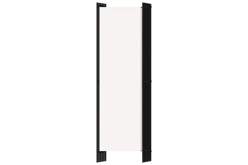 Rumsavdelare 6 paneler gräddvit 300x180 cm - Vit - Inredning & dekor - Dekor & inredningsdetaljer - Rumsavdelare