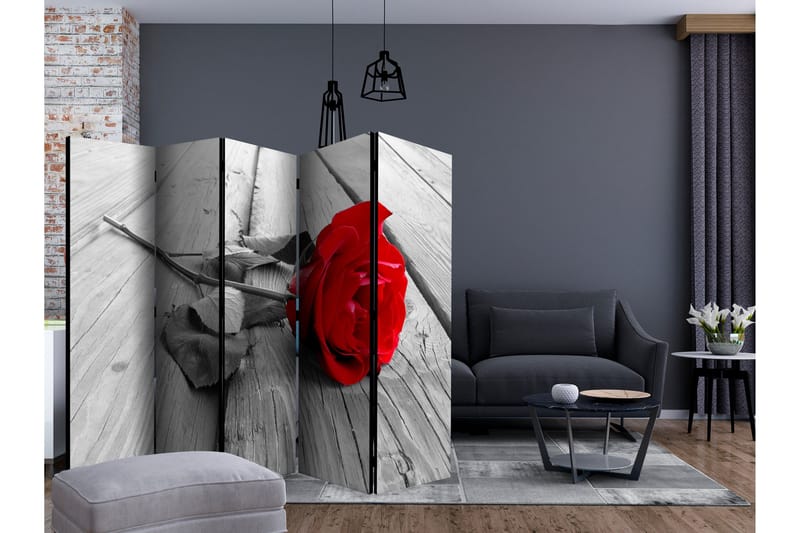 Rumsavdelare - Abandoned Rose II 225x172 - Artgeist sp. z o. o. - Inredning & dekor - Dekor & inredningsdetaljer - Rumsavdelare