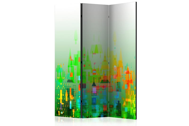 RUMSAVDELARE Abstract City 135x172 - Artgeist sp. z o. o. - Rumsavdelare