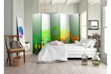 Rumsavdelare Abstract City 225x172 - Artgeist sp. z o. o. - Inredning & dekor - Dekor & inredningsdetaljer - Rumsavdelare