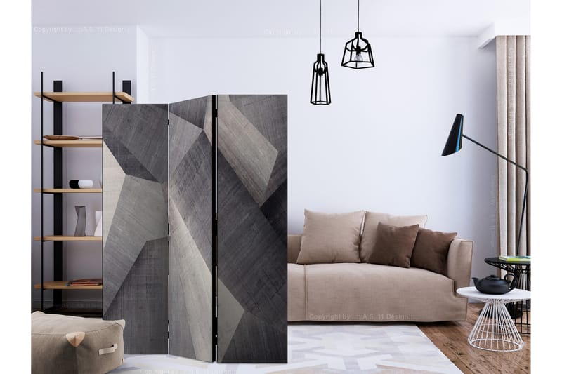 RUMSAVDELARE Abstract Concrete Blocks 135x172 cm - Artgeist sp. z o. o. - Inredning & dekor - Dekor & inredningsdetaljer - Rumsavdelare