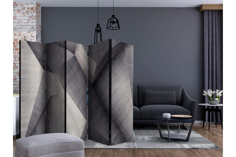 Rumsavdelare Abstract Concrete Blocks II 225x172 cm - Artgeist sp. z o. o. - Inredning & dekor - Dekor & inredningsdetaljer - Rumsavdelare