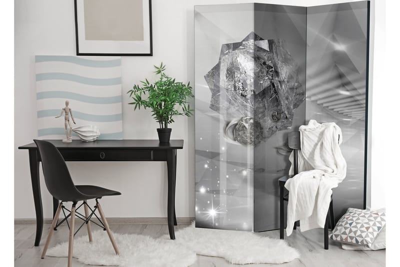 Rumsavdelare Abstract Greyness 135x172 - Artgeist sp. z o. o. - Inredning & dekor - Dekor & inredningsdetaljer - Rumsavdelare