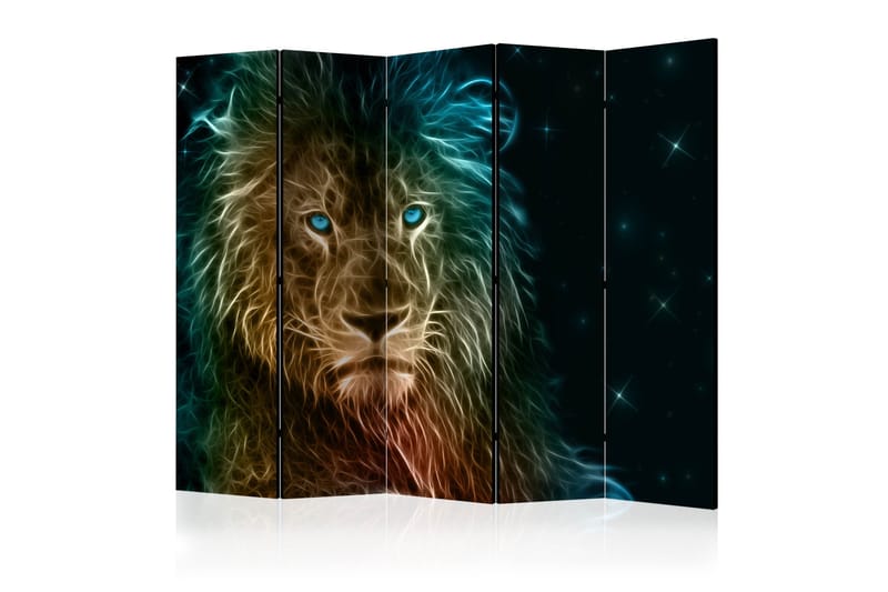 Rumsavdelare - Abstract lion... II 225x172, Artgeist sp. z o. o.
