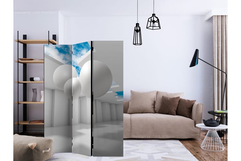 Rumsavdelare - Architecture of the Future 135x172 - Artgeist sp. z o. o. - Inredning & dekor - Dekor & inredningsdetaljer - Rumsavdelare