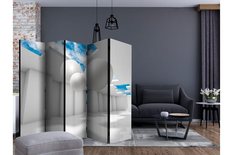 Rumsavdelare - Architecture of the Future II 225x172 - Artgeist sp. z o. o. - Inredning & dekor - Dekor & inredningsdetaljer - Rumsavdelare