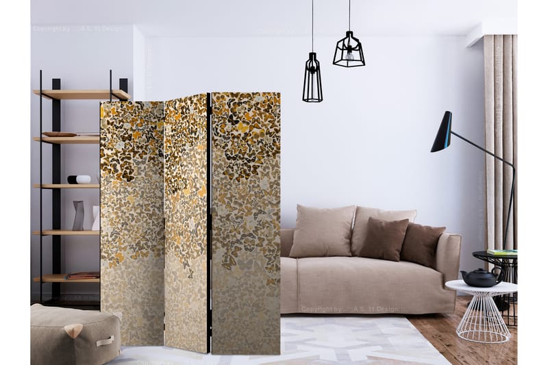 RUMSAVDELARE Art and Butterflies 135x172 cm - Artgeist sp. z o. o. - Inredning & dekor - Dekor & inredningsdetaljer - Rumsavdelare
