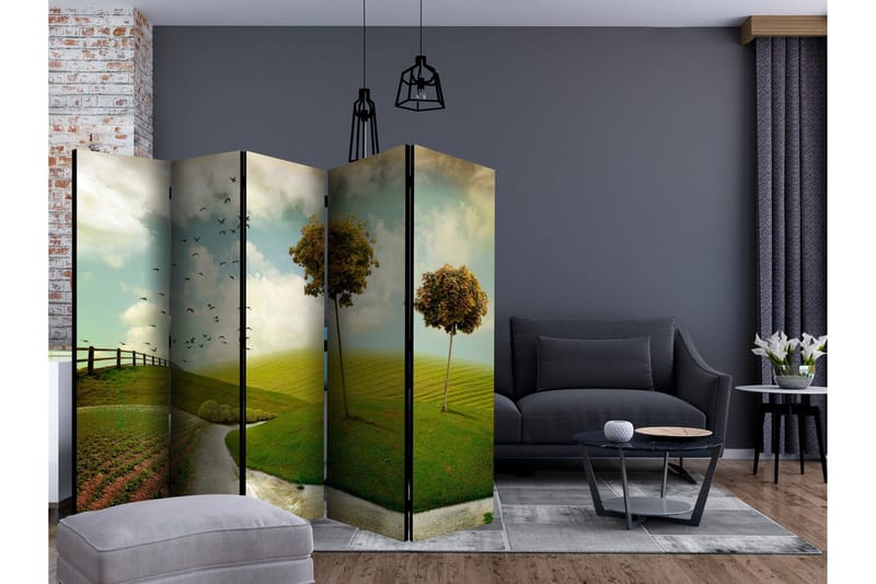 Rumsavdelare - autumn - landscape II 225x172 - Artgeist sp. z o. o. - Inredning & dekor - Dekor & inredningsdetaljer - Rumsavdelare