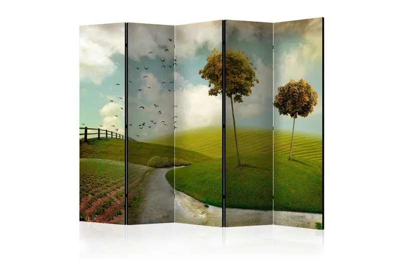 Rumsavdelare - autumn - landscape II 225x172 - Artgeist sp. z o. o. - Inredning & dekor - Dekor & inredningsdetaljer - Rumsavdelare