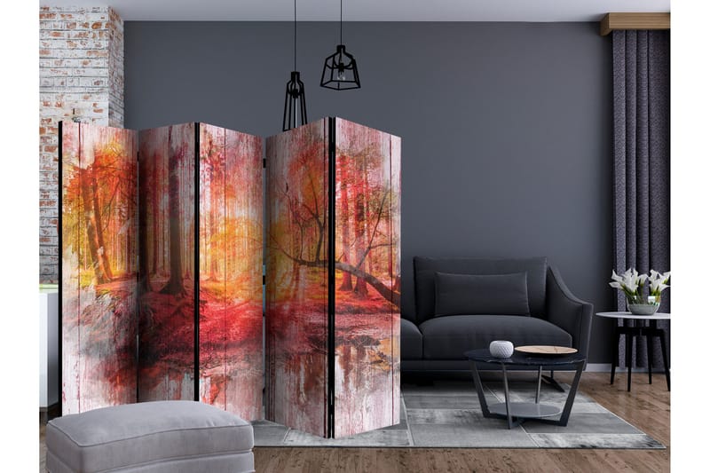 Rumsavdelare Autumnal Forest II 225x172 cm - Artgeist sp. z o. o. - Inredning & dekor - Dekor & inredningsdetaljer - Rumsavdelare