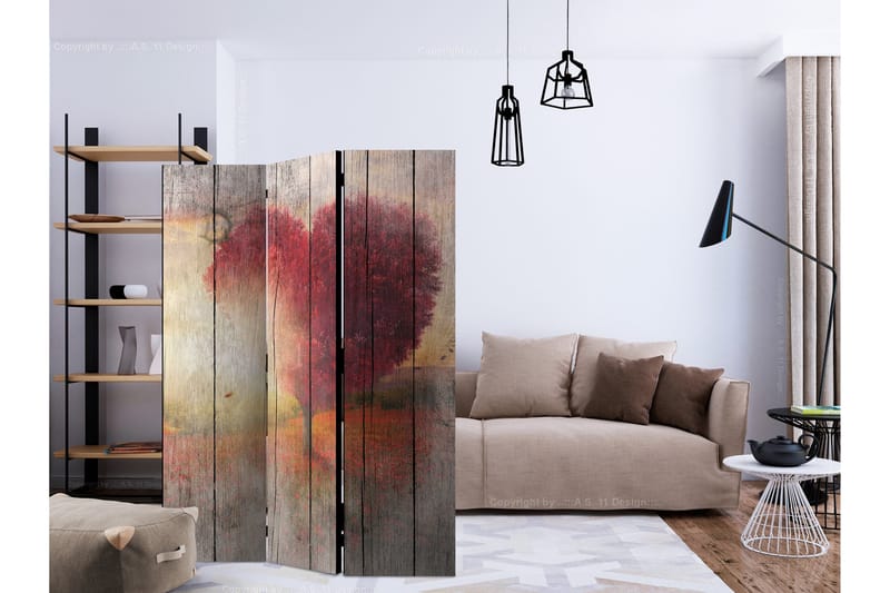 Rumsavdelare - Autumnal Love 135x172 - Artgeist sp. z o. o. - Inredning & dekor - Dekor & inredningsdetaljer - Rumsavdelare