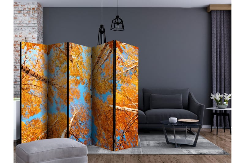 Rumsavdelare - Autumnal treetops II 225x172 - Artgeist sp. z o. o. - Inredning & dekor - Dekor & inredningsdetaljer - Rumsavdelare