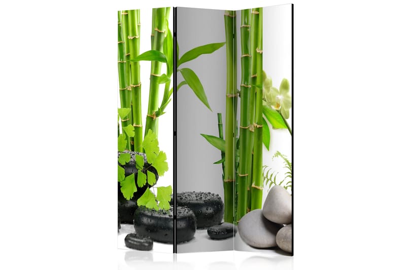 RUMSAVDELARE Bamboos And Stones 135x172 - Artgeist sp. z o. o. - Inredning & dekor - Dekor & inredningsdetaljer - Rumsavdelare