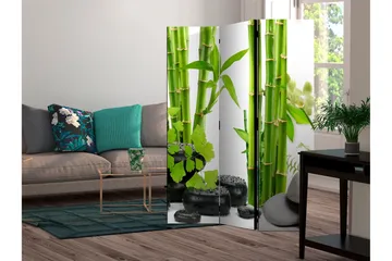 Rumsavdelare Bamboos And Stones 135x172 - Artgeist sp. z o. o. - Inredning & dekor - Dekor & inredningsdetaljer - Rumsavdelare