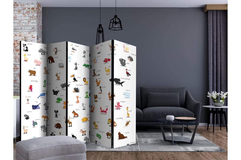 RUMSAVDELARE Barn Animals II 225x172 cm - Artgeist sp. z o. o. - Inredning & dekor - Dekor & inredningsdetaljer - Rumsavdelare