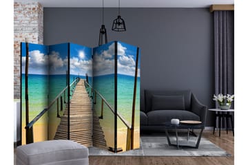 Rumsavdelare - Beach, sun, bridge II 225x172 - Artgeist sp. z o. o. - Inredning & dekor - Dekor & inredningsdetaljer - Rumsavdelare