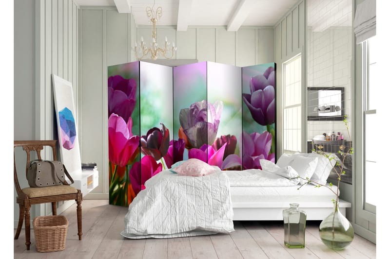 RUMSAVDELARE Beautiful Tulips II 225x172 cm - Artgeist sp. z o. o. - Inredning & dekor - Dekor & inredningsdetaljer - Rumsavdelare