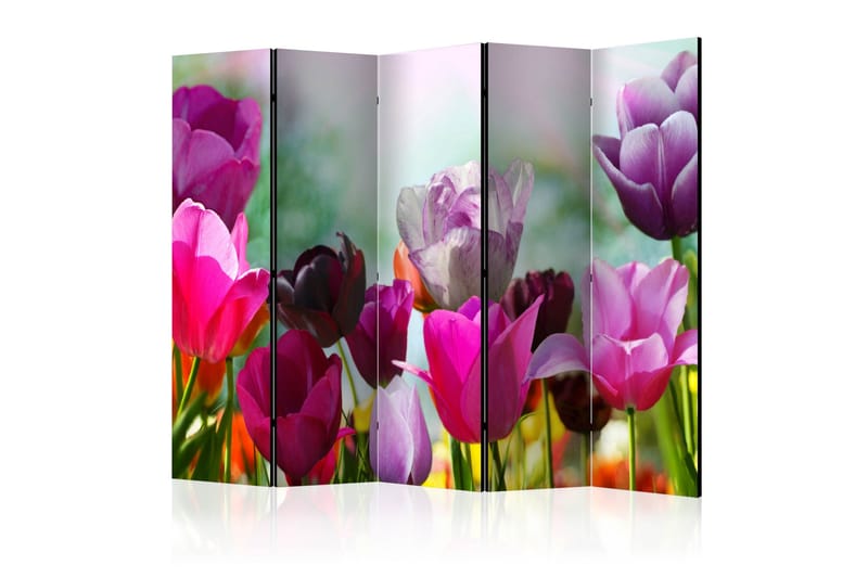Rumsavdelare Beautiful Tulips II 225x172 cm - Artgeist sp. z o. o. - Inredning & dekor - Dekor & inredningsdetaljer - Rumsavdelare