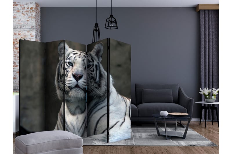 Rumsavdelare - Bengali tiger in zoo II 225x172 - Artgeist sp. z o. o. - Inredning & dekor - Dekor & inredningsdetaljer - Rumsavdelare