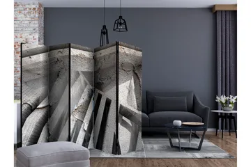 Rumsavdelare - Beton 3D II 225x172 - Artgeist sp. z o. o. - Inredning & dekor - Dekor & inredningsdetaljer - Rumsavdelare