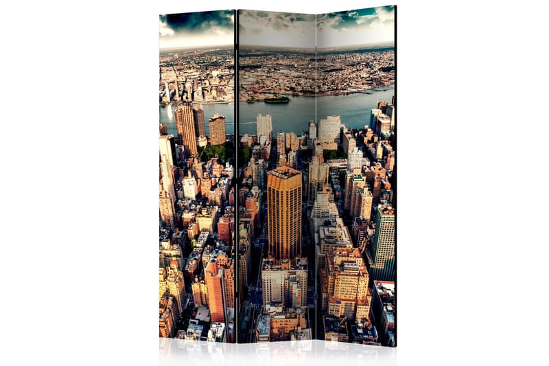 Rumsavdelare - Bird's Eye View of New York 135x172, Artgeist sp. z o. o.