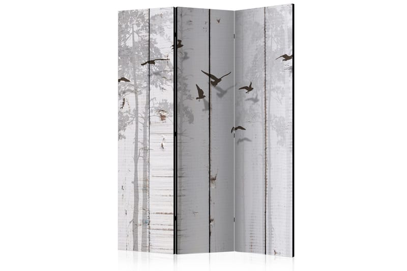Rumsavdelare - Birds on Boards 135x172, Artgeist sp. z o. o.