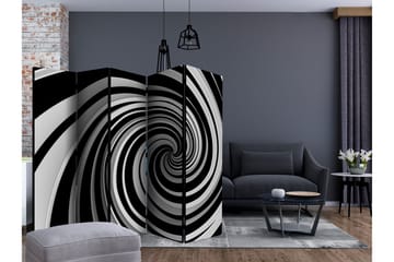 Rumsavdelare - Black and white swirl II 225x172 - Artgeist sp. z o. o. - Inredning & dekor - Dekor & inredningsdetaljer - Rumsavdelare