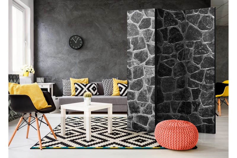 Rumsavdelare Black Stones 135x172 - Artgeist sp. z o. o. - Inredning & dekor - Dekor & inredningsdetaljer - Rumsavdelare