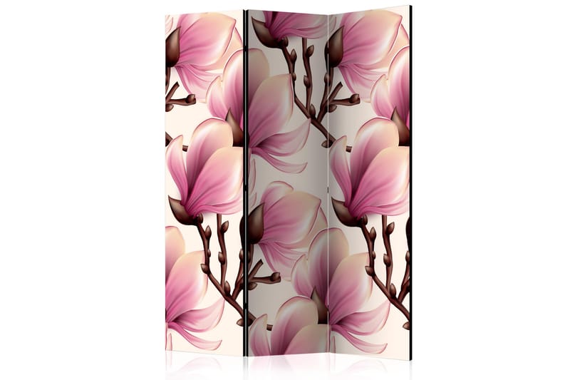 RUMSAVDELARE Blooming Magnolias 135x172 cm - Artgeist sp. z o. o. - Rumsavdelare