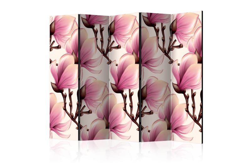 RUMSAVDELARE Blooming Magnolias II 225x172 cm - Artgeist sp. z o. o. - Inredning & dekor - Dekor & inredningsdetaljer - Rumsavdelare