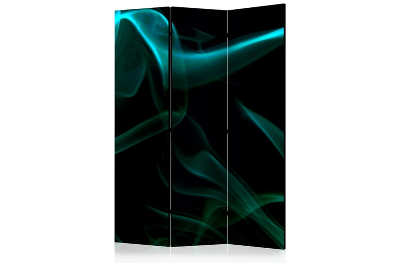 RUMSAVDELARE Blue Smoke Waves 135x172 cm - Artgeist sp. z o. o. - Rumsavdelare