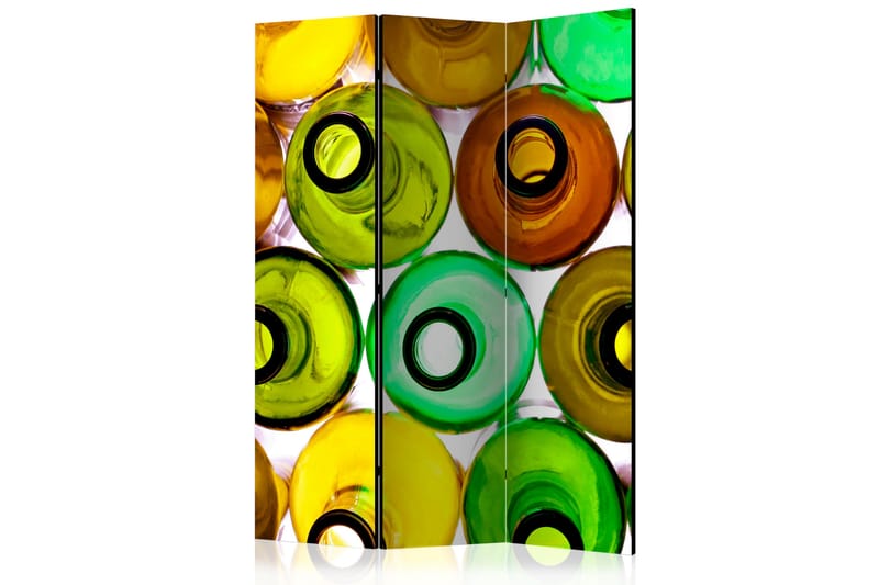 RUMSAVDELARE Bottles Background 135x172 cm - Artgeist sp. z o. o. - Rumsavdelare