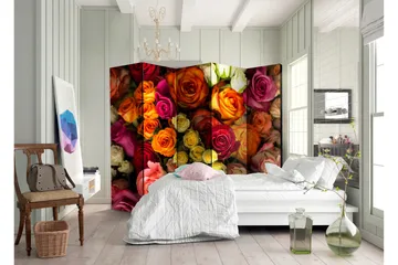 Rumsavdelare Bouquet of Roses II 225x172 cm - Artgeist sp. z o. o. - Inredning & dekor - Dekor & inredningsdetaljer - Rumsavdelare