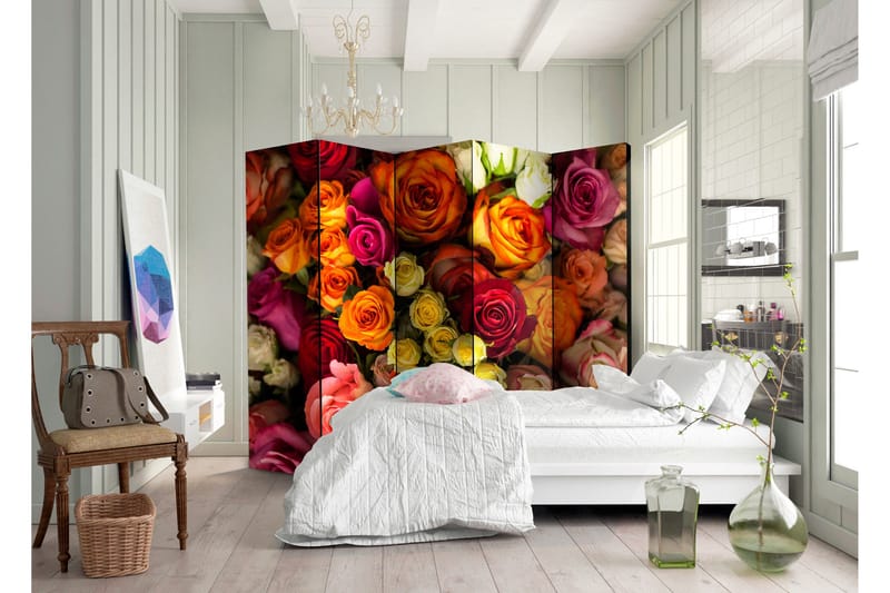 Rumsavdelare Bouquet of Roses II 225x172 cm - Artgeist sp. z o. o. - Inredning & dekor - Dekor & inredningsdetaljer - Rumsavdelare