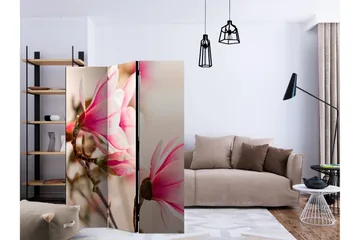 Rumsavdelare - Branch of magnolia tree 135x172 - Artgeist sp. z o. o. - Inredning & dekor - Dekor & inredningsdetaljer - Rumsavdelare