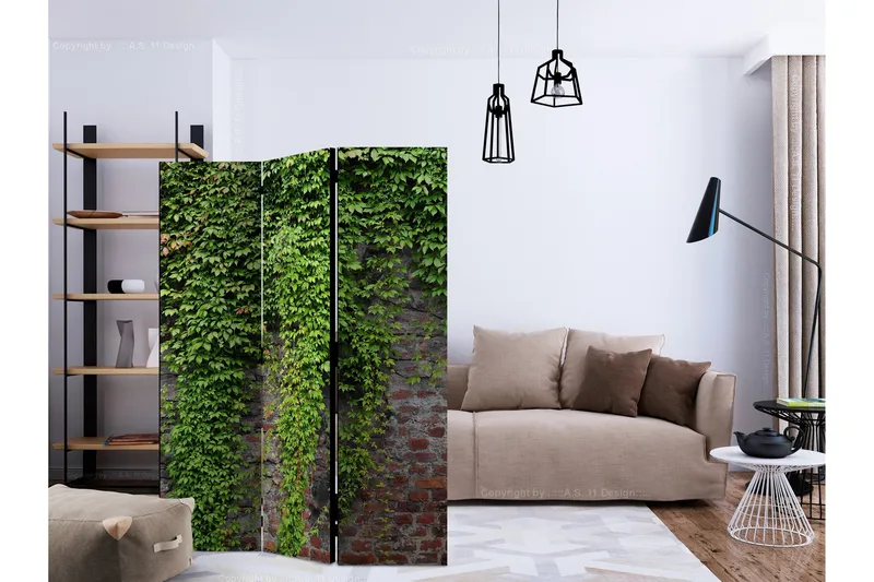 Rumsavdelare - Brick and ivy 135x172 - Artgeist sp. z o. o. - Inredning & dekor - Dekor & inredningsdetaljer - Rumsavdelare