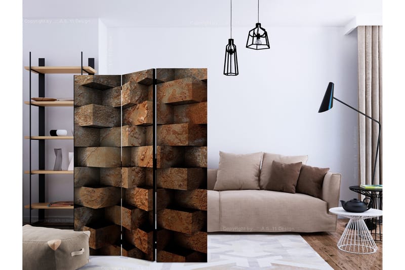 Rumsavdelare - Brick  braid  135x172 - Artgeist sp. z o. o. - Inredning & dekor - Dekor & inredningsdetaljer - Rumsavdelare