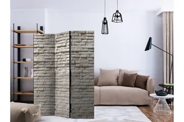 Rumsavdelare - Brick Wall: Minimalism 135x172 - Artgeist sp. z o. o. - Inredning & dekor - Dekor & inredningsdetaljer - Rumsavdelare