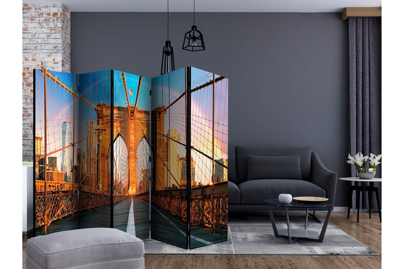 Rumsavdelare - Bridge to Happiness II 225x172 - Artgeist sp. z o. o. - Inredning & dekor - Dekor & inredningsdetaljer - Rumsavdelare