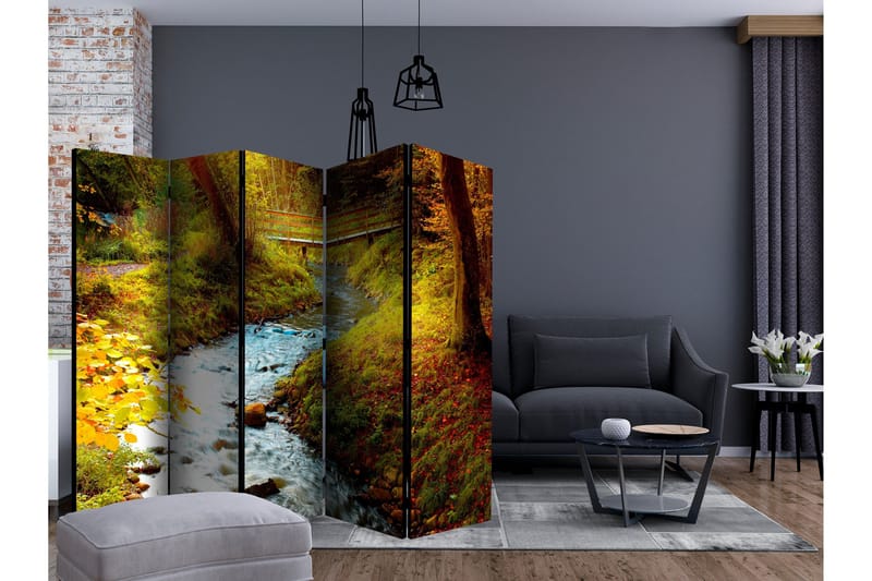 Rumsavdelare - brook (sunrise) II 225x172 - Artgeist sp. z o. o. - Inredning & dekor - Dekor & inredningsdetaljer - Rumsavdelare