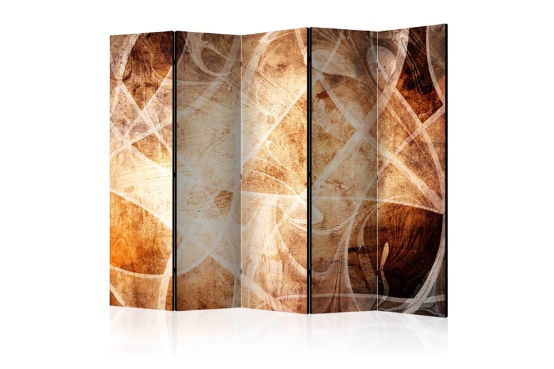RUMSAVDELARE Brown Texture II 225x172 cm - Artgeist sp. z o. o. - Inredning & dekor - Dekor & inredningsdetaljer - Rumsavdelare