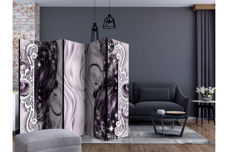 Rumsavdelare - Buckles (Pink) II 225x172 - Artgeist sp. z o. o. - Inredning & dekor - Dekor & inredningsdetaljer - Rumsavdelare