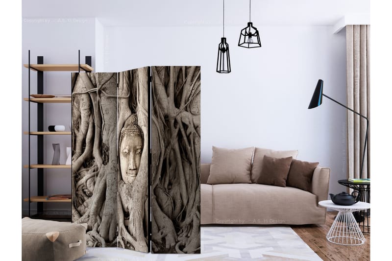 Rumsavdelare - Buddha's Tree 135x172 - Artgeist sp. z o. o. - Inredning & dekor - Dekor & inredningsdetaljer - Rumsavdelare