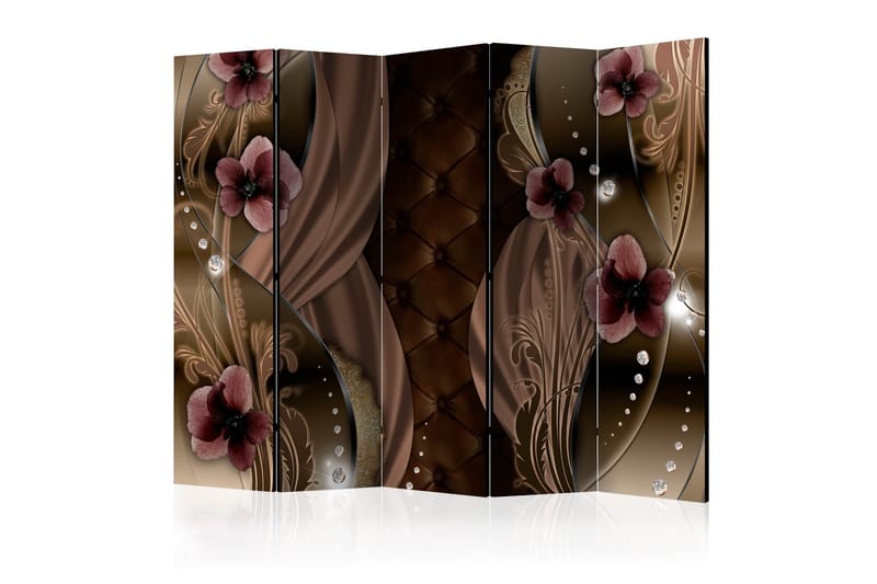 Rumsavdelare - Burgundy pansies II 225x172, Artgeist sp. z o. o.