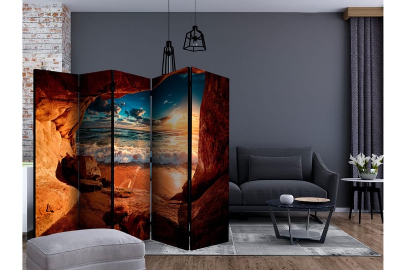 Rumsavdelare - Cave: Beach II 225x172 - Artgeist sp. z o. o. - Inredning & dekor - Dekor & inredningsdetaljer - Rumsavdelare