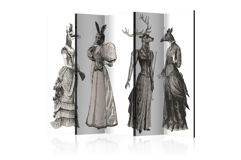 RUMSAVDELARE Chic Zoo 225x172 - Artgeist sp. z o. o. - Inredning & dekor - Dekor & inredningsdetaljer - Rumsavdelare