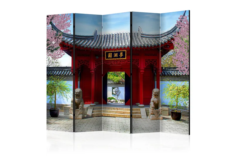 Rumsavdelare - Chinese botanical garden Montreal 225x172, Artgeist sp. z o. o.